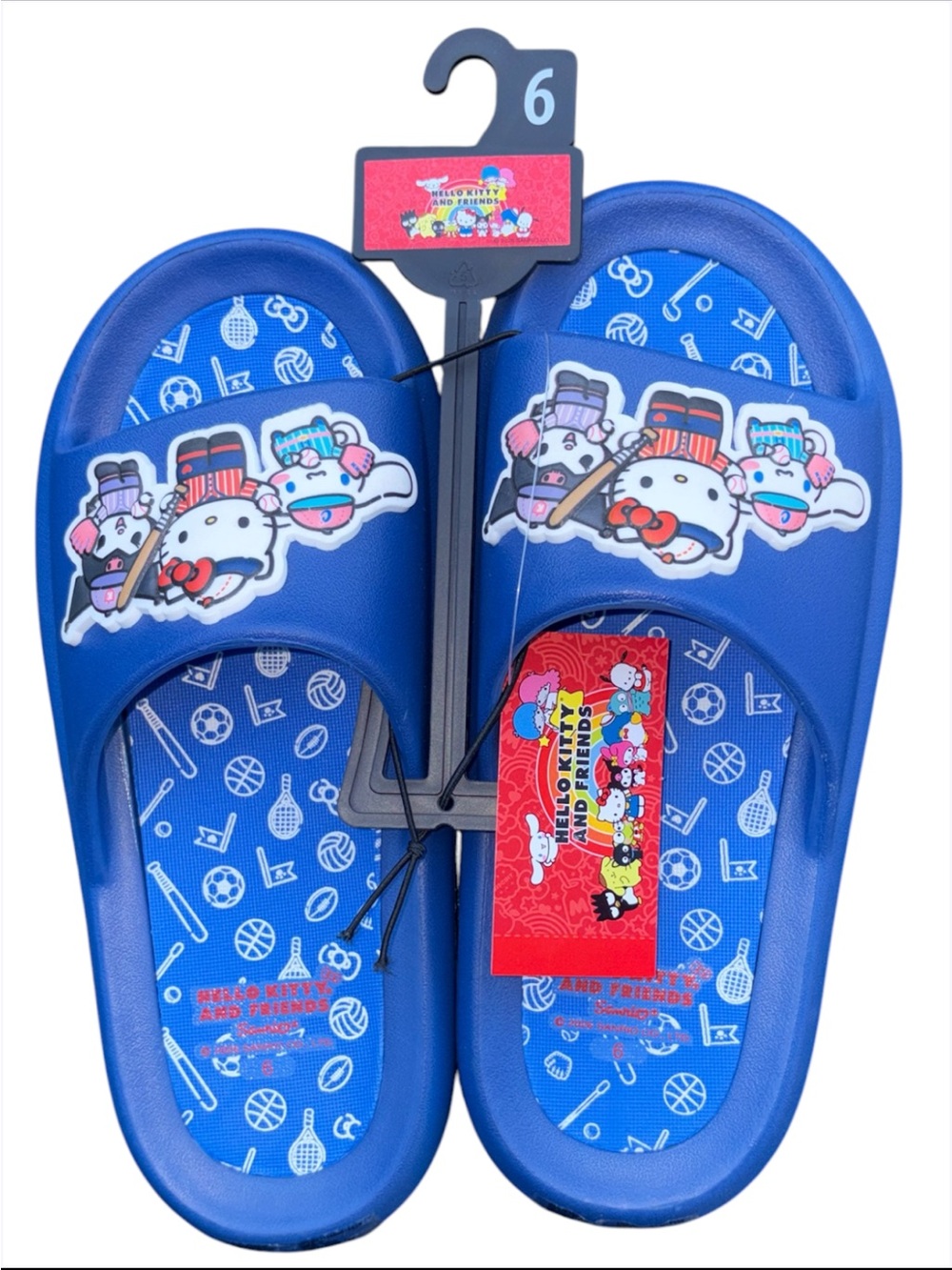 Hello Kitty® And Friends by Sanrio® Sanrio Kids Licensed Slides Size 6